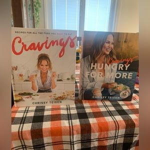 Chrissy Teigen cookbooks! Cravings and Hungry for More